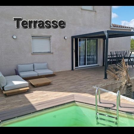 Maison 8 Couchages Clim, Plage A Pied, Petite Piscine Port-la-Nouvelle Esterno foto